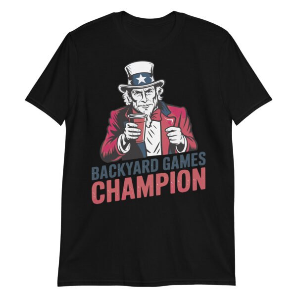 Backyard Games Champion T-Shirt – Uncle Sam Party Style