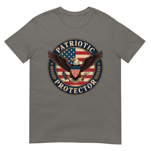 Patriotic Americana T-Shirt for Veterans – Eagle & Flag Crest - Patriotic Protector A - Image 11