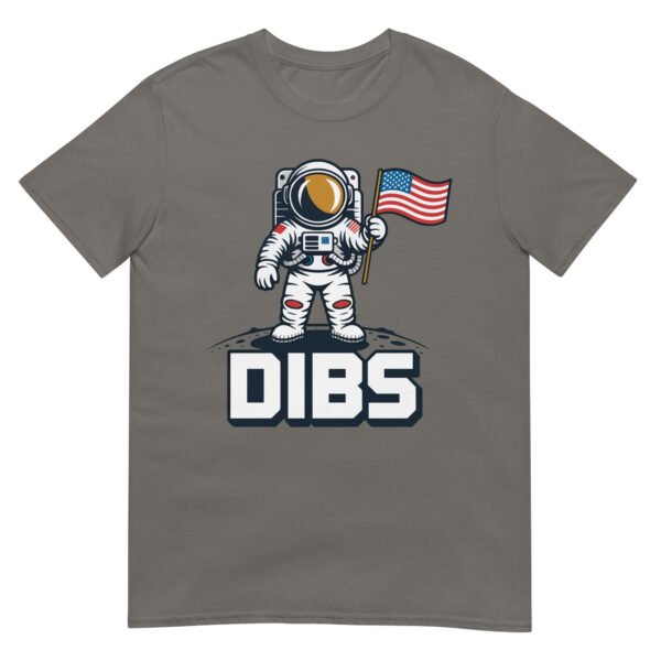 Dibs Moon Landing Astronaut T-Shirt – Retro July 4th Space USA Tee - Image 12