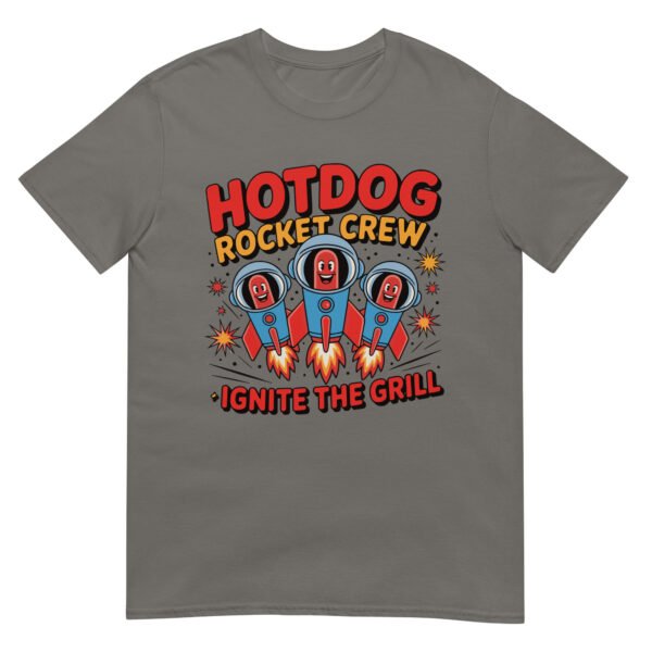 Hotdog Rocket Crew T-Shirt – Ignite the Grill - Image 21
