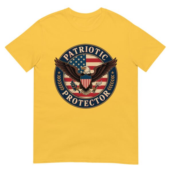 Patriotic Americana T-Shirt for Veterans – Eagle & Flag Crest - Patriotic Protector A - Image 15