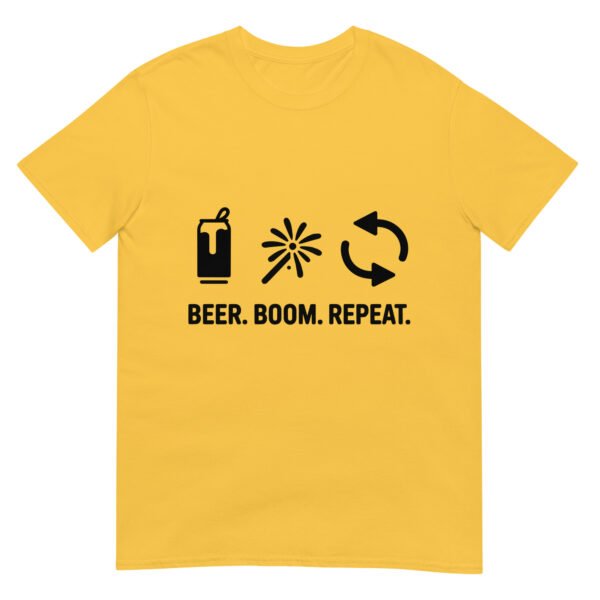 Beer. Boom. Repeat. – Minimalist 4th of July Tee - Image 11