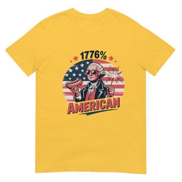 1776% American – Retro Founding Father Tee - Image 16
