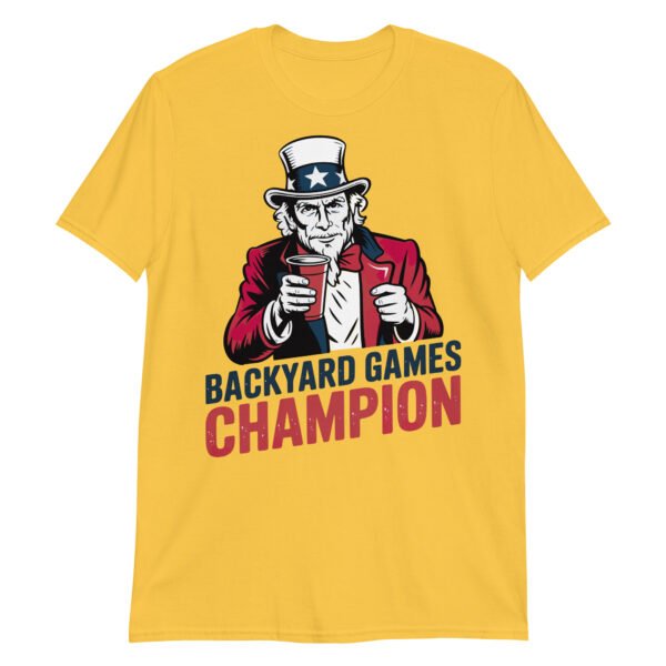 Backyard Games Champion T-Shirt – Uncle Sam Party Style - Image 14