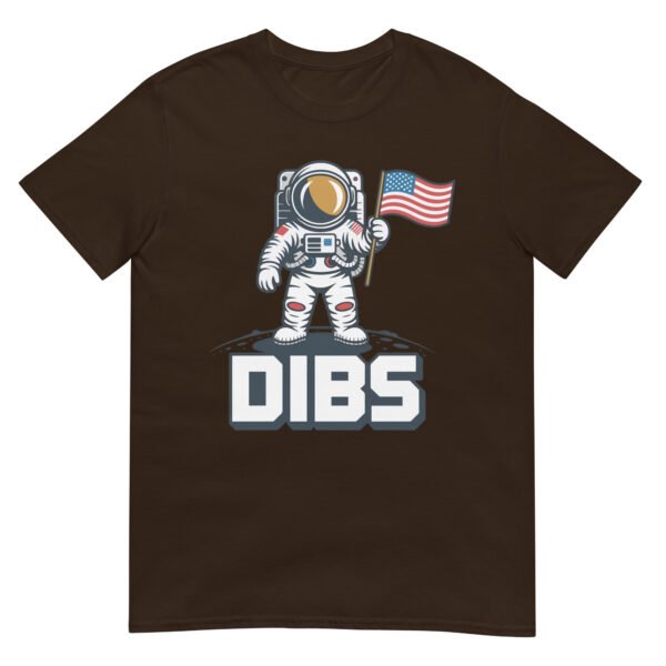 Dibs Moon Landing Astronaut T-Shirt – Retro July 4th Space USA Tee - Image 4