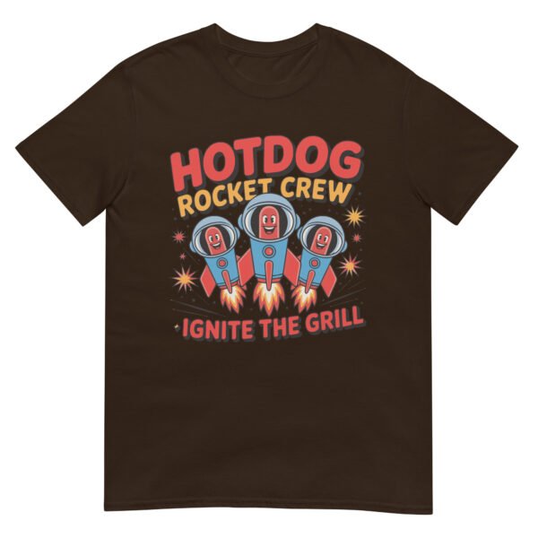 Hotdog Rocket Crew T-Shirt – Ignite the Grill - Image 5