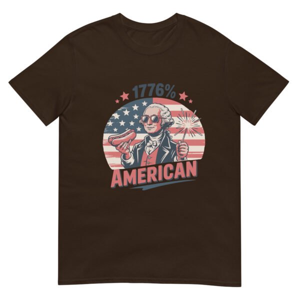 1776% American – Retro Founding Father Tee - Image 4