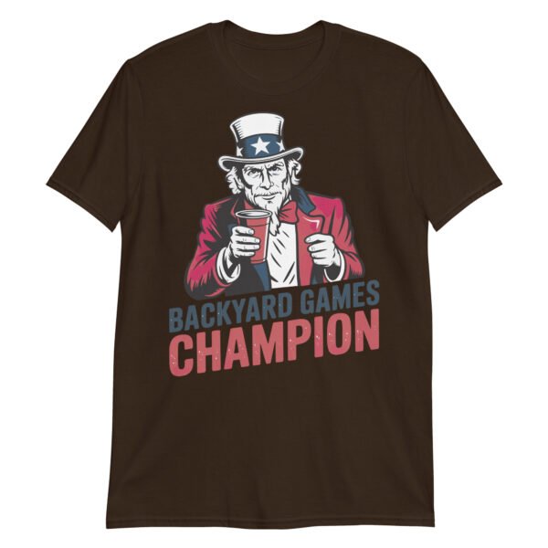 Backyard Games Champion T-Shirt – Uncle Sam Party Style - Image 3