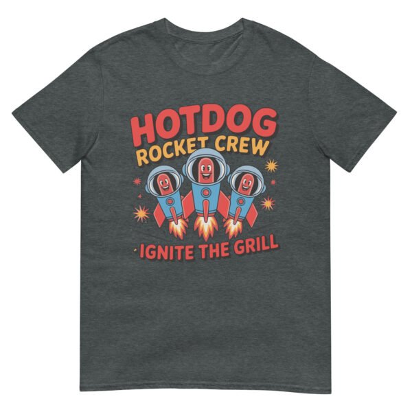 Hotdog Rocket Crew T-Shirt – Ignite the Grill - Image 9