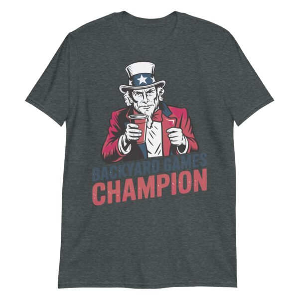 Backyard Games Champion T-Shirt – Uncle Sam Party Style - Image 5