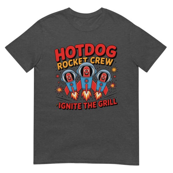 Hotdog Rocket Crew T-Shirt – Ignite the Grill - Image 13