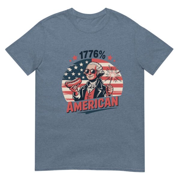 1776% American – Retro Founding Father Tee - Image 14