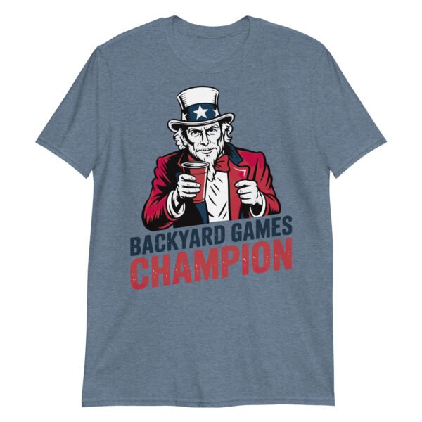 Backyard Games Champion T-Shirt – Uncle Sam Party Style - Image 12
