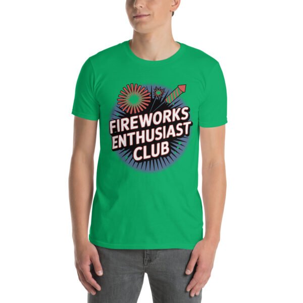 Fireworks Enthusiast T-Shirt for Families – Exploding Firecracker Design - Fireworks Enthusiast Club A - Image 14