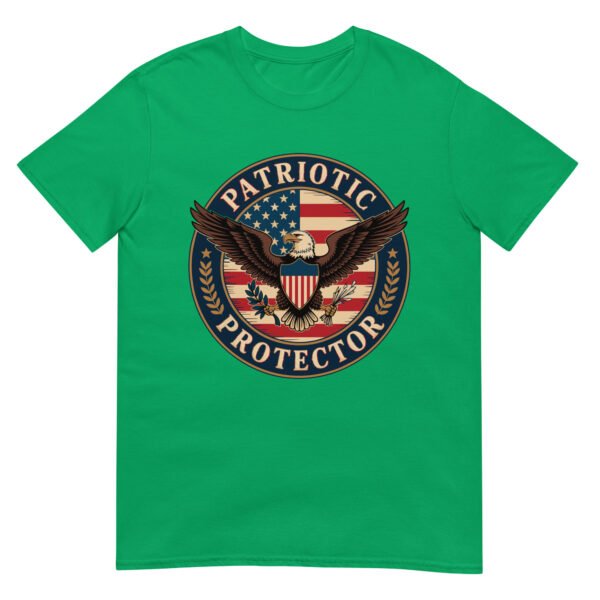 Patriotic Americana T-Shirt for Veterans – Eagle & Flag Crest - Patriotic Protector A - Image 14