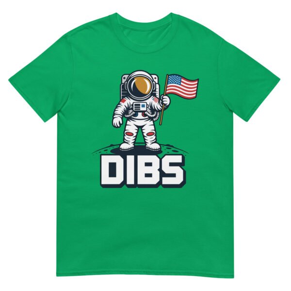 Dibs Moon Landing Astronaut T-Shirt – Retro July 4th Space USA Tee - Image 15