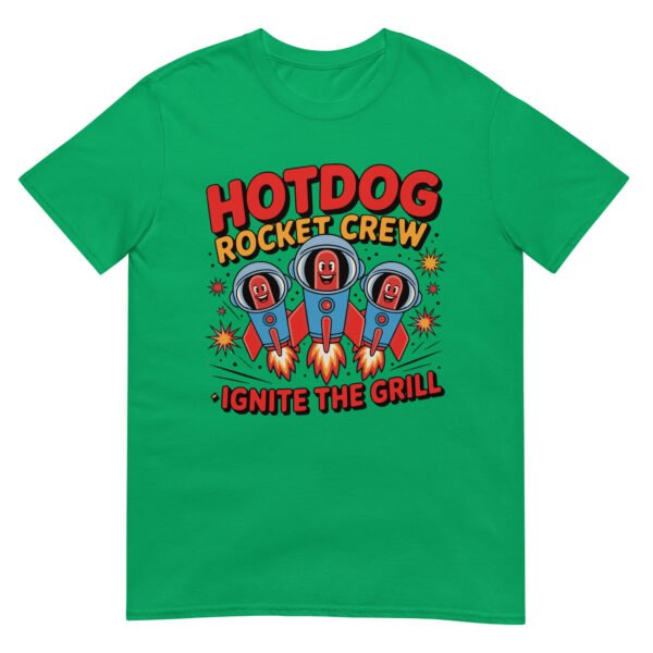 Hotdog Rocket Crew T-Shirt – Ignite the Grill - Image 27