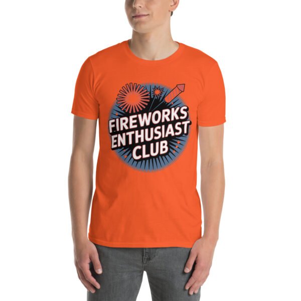 Fireworks Enthusiast T-Shirt for Families – Exploding Firecracker Design - Fireworks Enthusiast Club A - Image 12