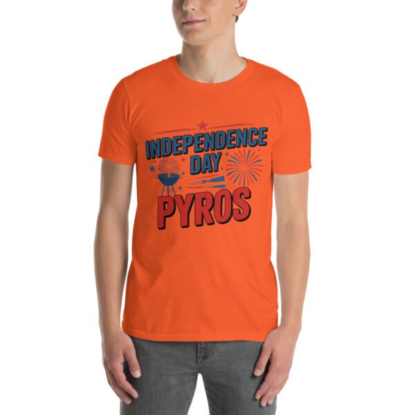 Independence Day BBQ T-Shirt for Young Adults – Fireworks Grill Diagram - Independence Day Pyros C - Image 13