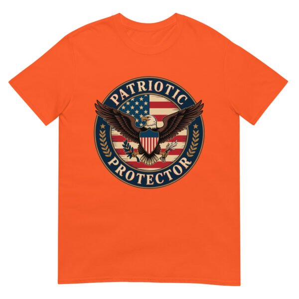 Patriotic Americana T-Shirt for Veterans – Eagle & Flag Crest - Patriotic Protector A - Image 12