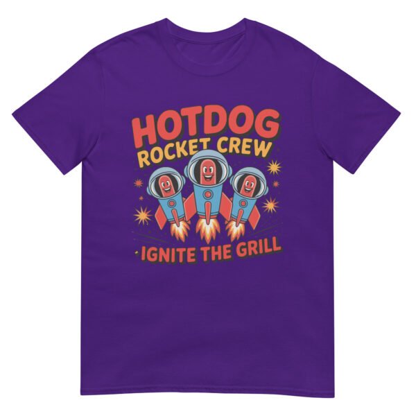 Hotdog Rocket Crew T-Shirt – Ignite the Grill - Image 7