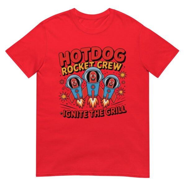 Hotdog Rocket Crew T-Shirt – Ignite the Grill - Image 11