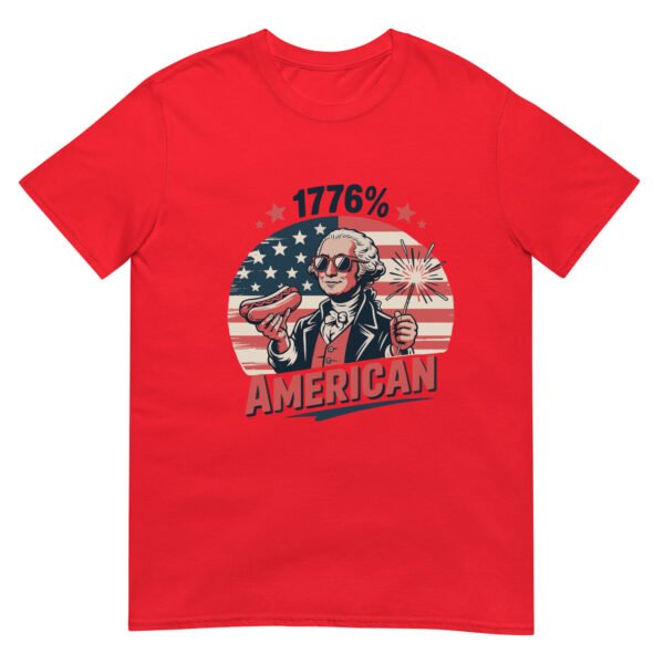 1776% American – Retro Founding Father Tee - Image 7