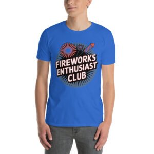 Fireworks Enthusiast T-Shirt for Families – Exploding Firecracker Design - Fireworks Enthusiast Club A