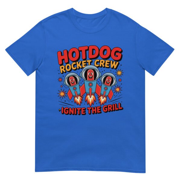 Hotdog Rocket Crew T-Shirt – Ignite the Grill - Image 15