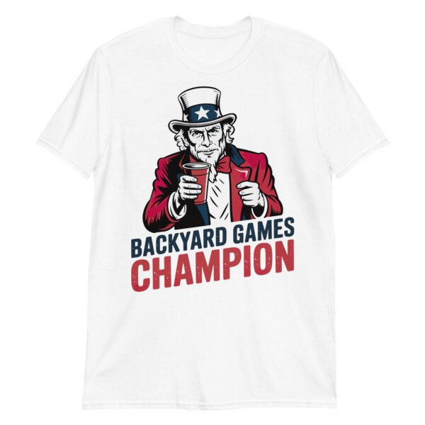 Backyard Games Champion T-Shirt – Uncle Sam Party Style - Image 15