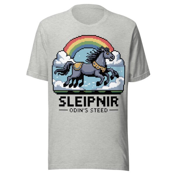 Sleipnir T-Shirt – Odin’s Eight-Legged Horse – Norse Pixel Retro Tee - Image 8