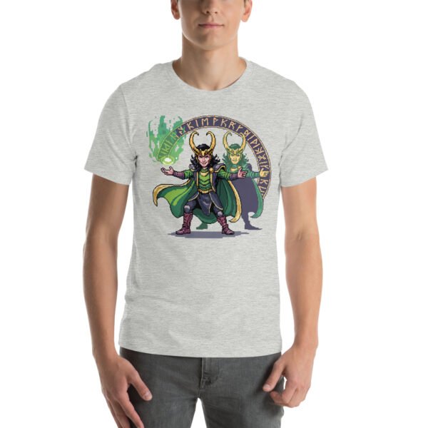 Loki Shirt – Shadowform Chaos Variant – Retro Game T Shirt 8bit Pixel Art Tee - Image 8