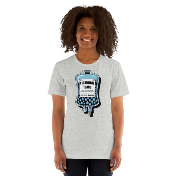 Romantasy Reader Shirt | Fictional Tears Tee for Book Lovers, ACOTAR Inspired Merch, Book Club Gift, Funny Bookworm Graphic T-Shirt - Image 4