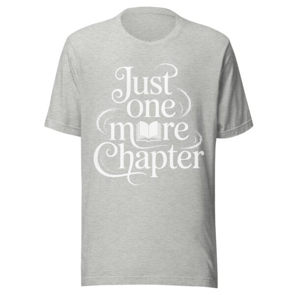 Magical Bookish Shirt, Just One More Chapter Tee, Whimsical Book Lover Gift, Cozy Reading T-Shirt for Her, Literary Bookworm Merch - Image 9