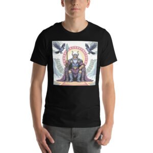 Odin shirt – Throne of the Nine Realms – Retro Game T Shirt 8bit Pixel Art Tee