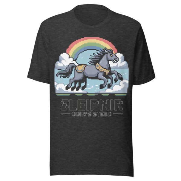 Sleipnir T-Shirt – Odin’s Eight-Legged Horse – Norse Pixel Retro Tee - Image 5