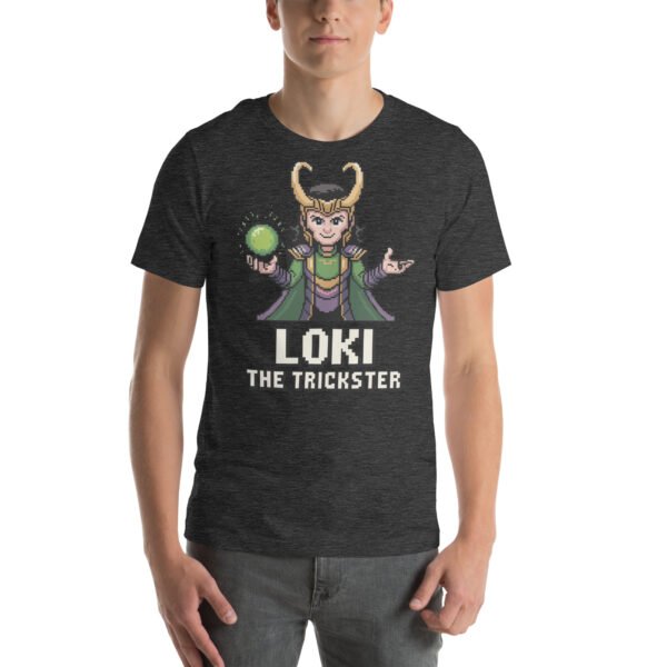 Loki Shirt – Mischief Orb Edition –  Retro Game T Shirt 8bit Pixel Art Tee - Image 5