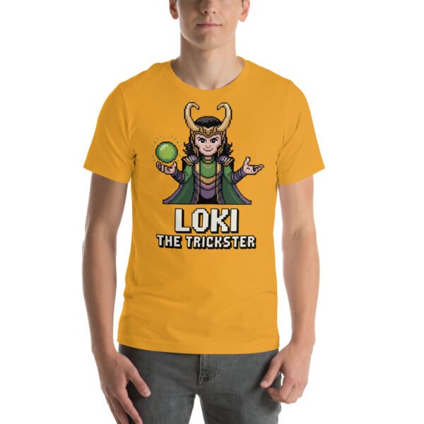 Loki Shirt – Mischief Orb Edition –  Retro Game T Shirt 8bit Pixel Art Tee - Image 7
