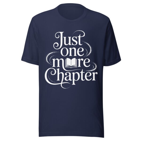 Magical Bookish Shirt, Just One More Chapter Tee, Whimsical Book Lover Gift, Cozy Reading T-Shirt for Her, Literary Bookworm Merch - Image 4