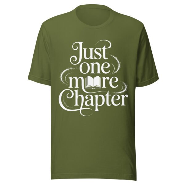 Magical Bookish Shirt, Just One More Chapter Tee, Whimsical Book Lover Gift, Cozy Reading T-Shirt for Her, Literary Bookworm Merch - Image 7
