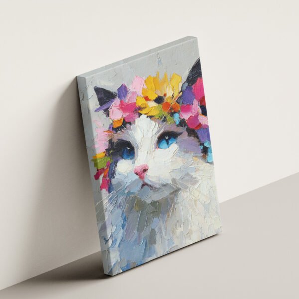 Custom Watercolor Pet Canvas Art - Image 8