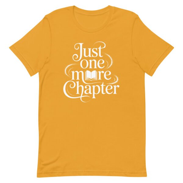 Magical Bookish Shirt, Just One More Chapter Tee, Whimsical Book Lover Gift, Cozy Reading T-Shirt for Her, Literary Bookworm Merch - Image 6