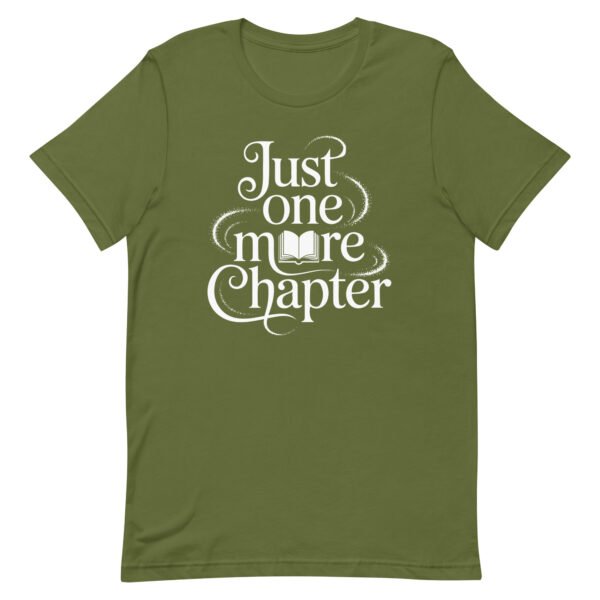 Magical Bookish Shirt, Just One More Chapter Tee, Whimsical Book Lover Gift, Cozy Reading T-Shirt for Her, Literary Bookworm Merch - Image 5