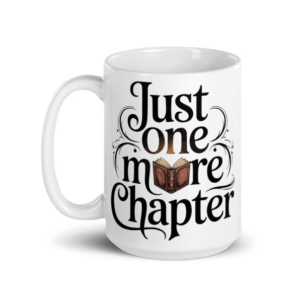 Just One More Chapter Mug, Magical Book Lover Gift, Whimsical Reader Coffee Cup, Cozy Bookish Merch, Literary Mug for Her - Image 5